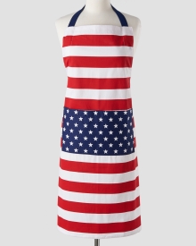 patriotic apron, july 4th apron, americana