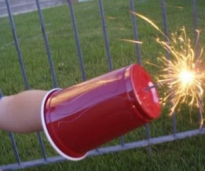 sparkler shield, july 4th fireworks