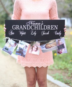 personalized sign for grandma or nana