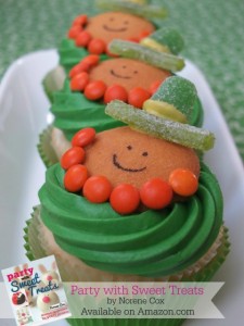 St. Patrick's Day cupcake