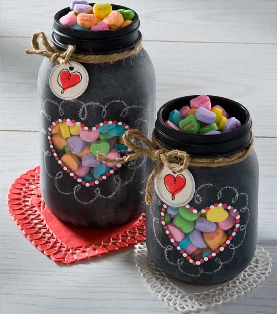 Chalkboard Mason Jars