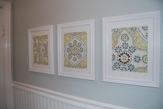 framed cloth napkins