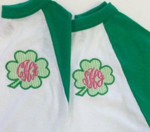 shamrock shirt pink