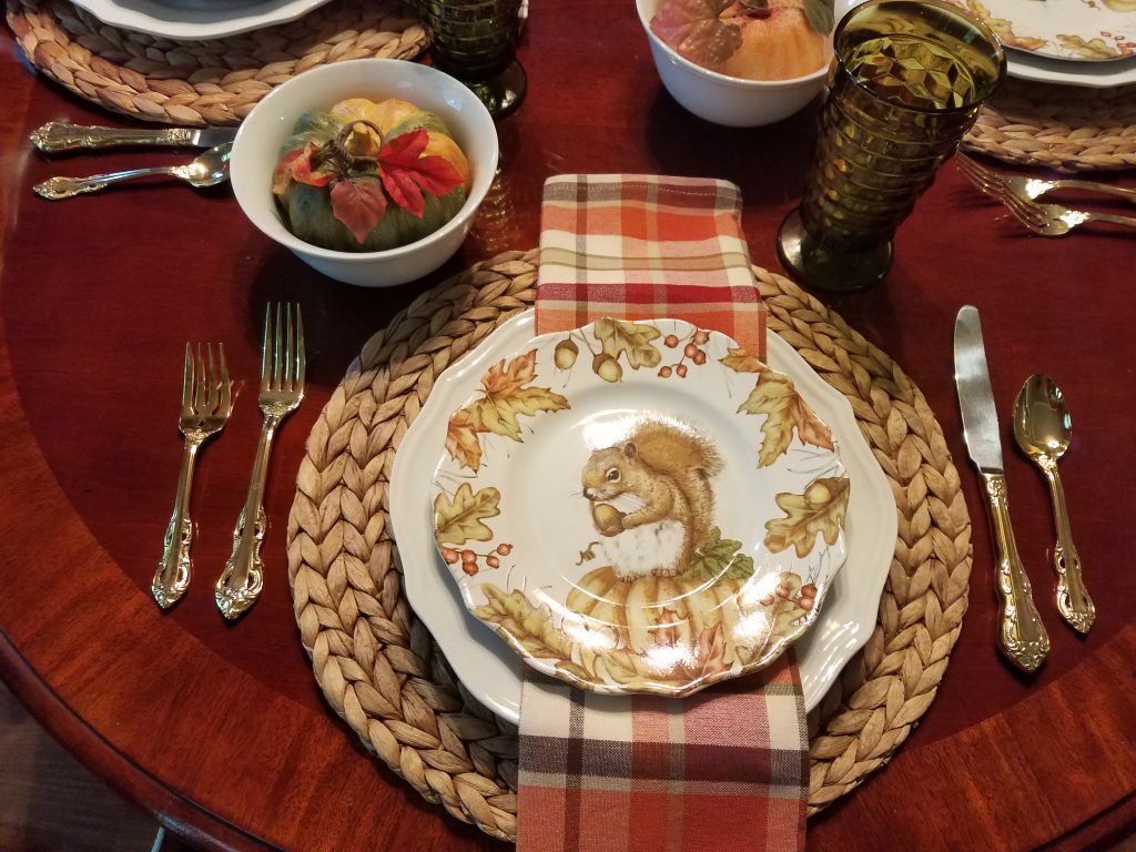 thanksgiving tablescape