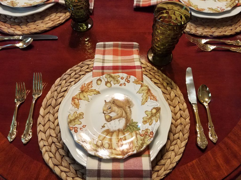 thanksgiving tablescape