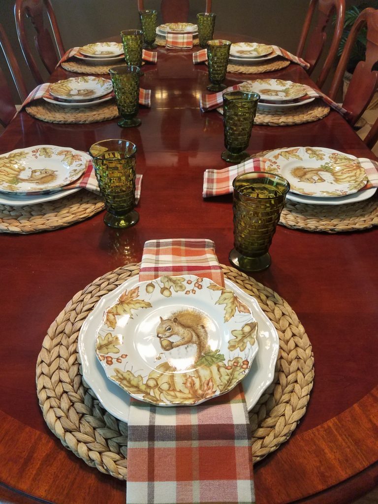 thanksgiving tablescape