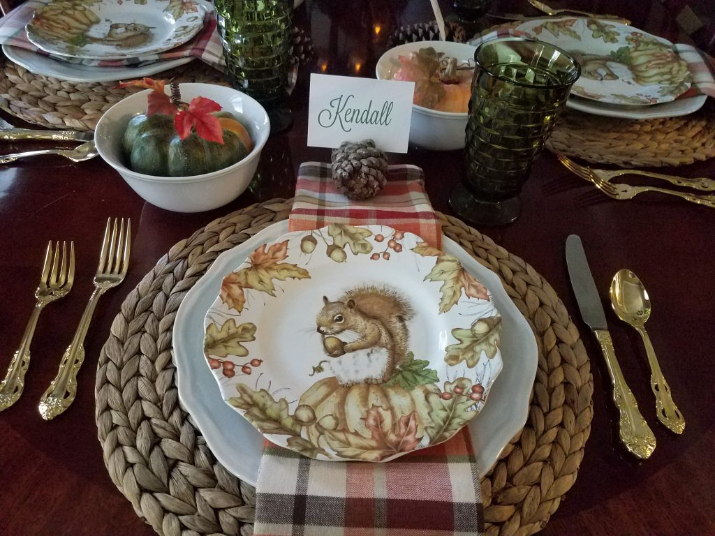 thanksgiving tablescape